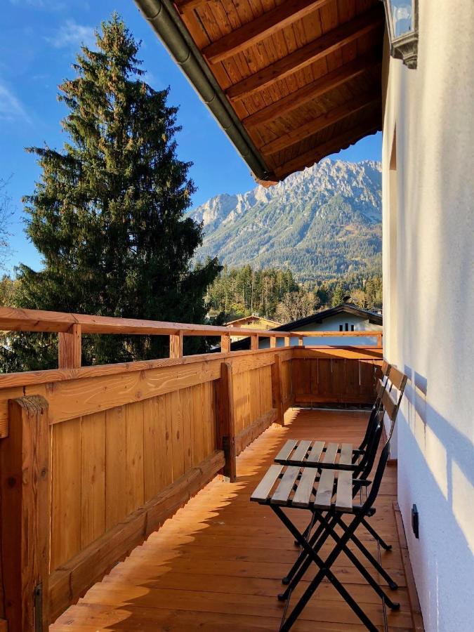 Апартаменты Haus Widmann Шеффау-ам-Вильден-Кайзер Экстерьер фото